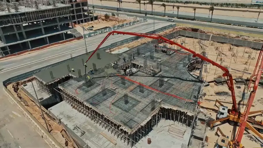 Ground and first floor roof completed — stage 3